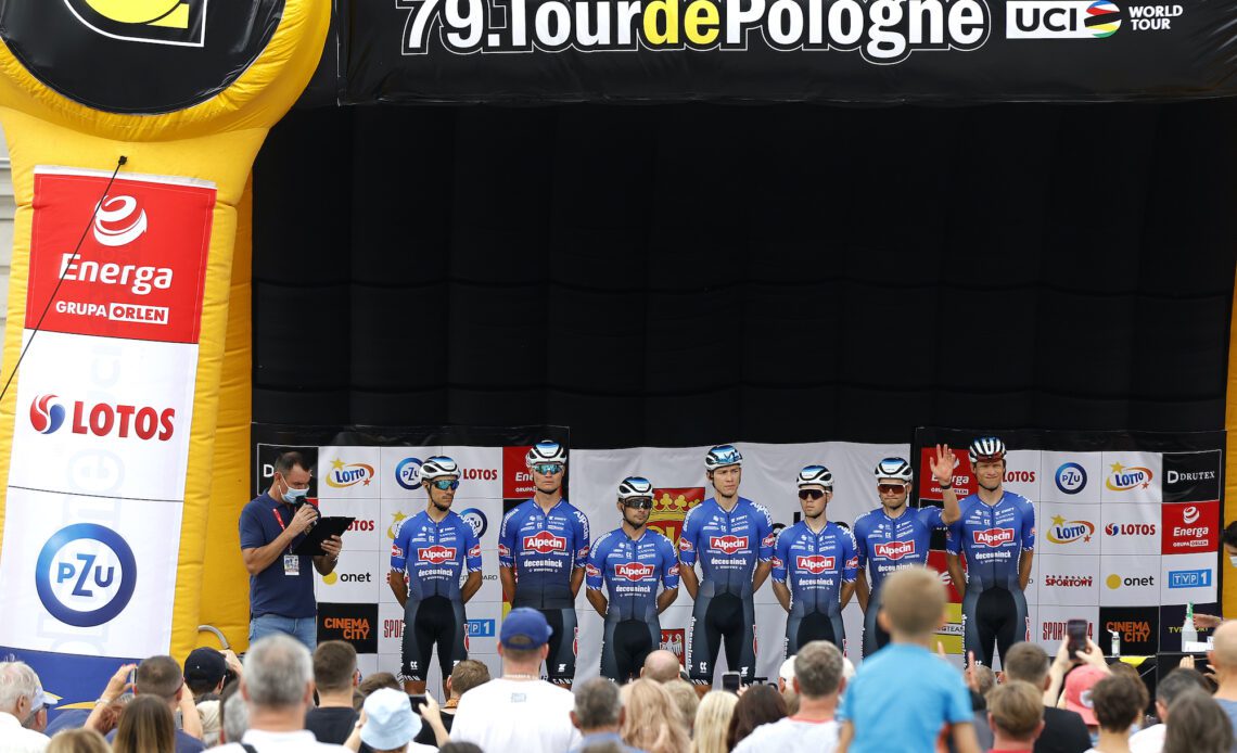 Alpecin-Deceuninck withdraws from Tour de Pologne due to five COVID-19 positives
