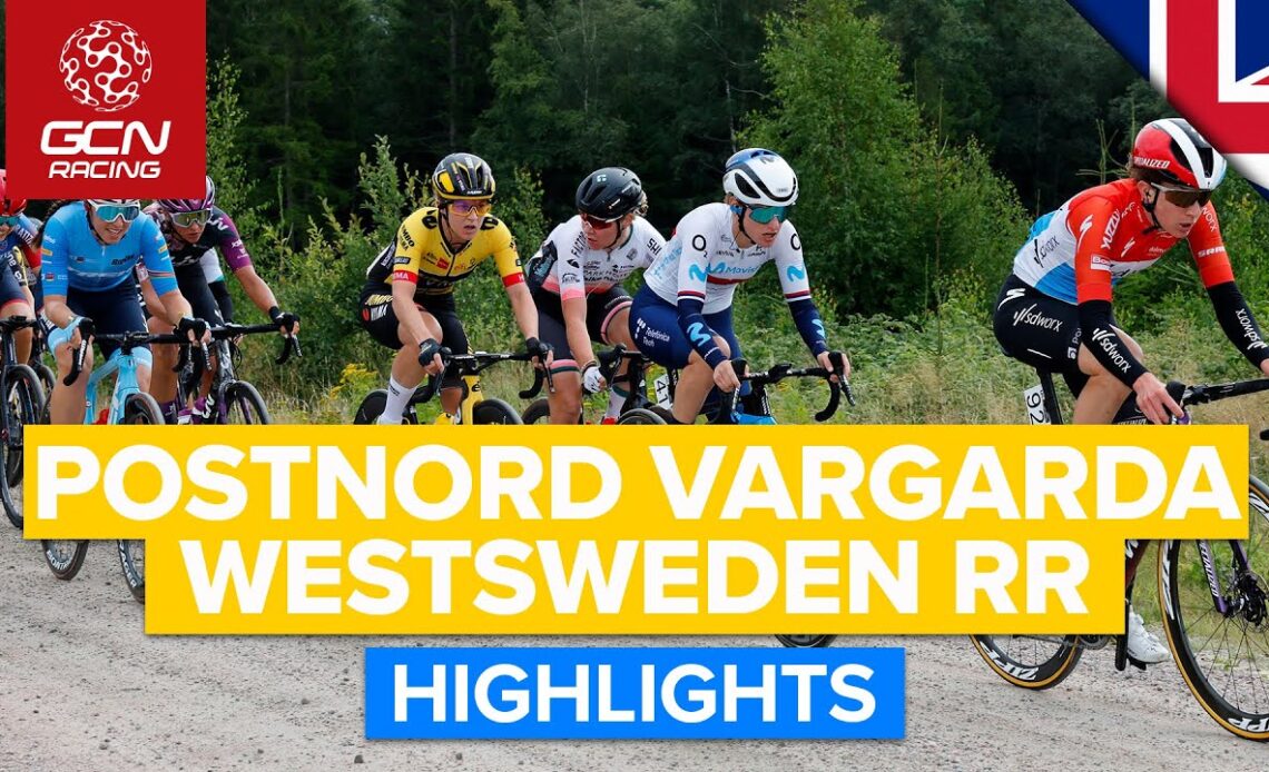 Attritional Racing With A Surprise Result! | Postnord Vårgårda WestSweden Road Race Highlights