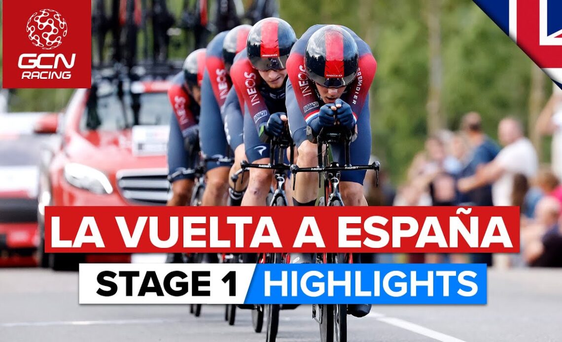 Battle For Red Starts With Team Time Trial | Vuelta A España 2022 Stage 1 Highlights