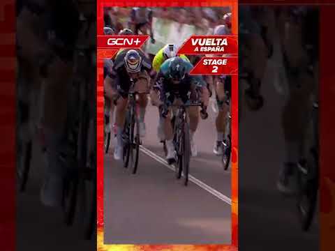 Battle Of The Sprinters At Vuelta #shorts
