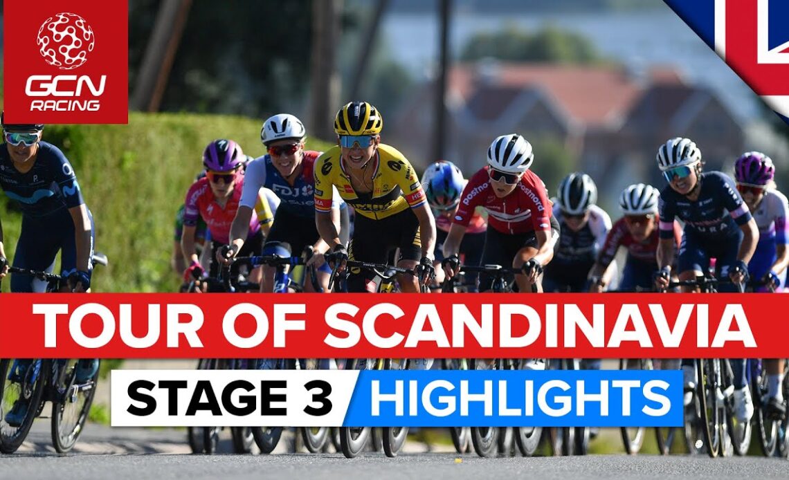 Can Anyone Beat Vos? | Tour Of Scandinavia 2022 Stage 3 Highlights