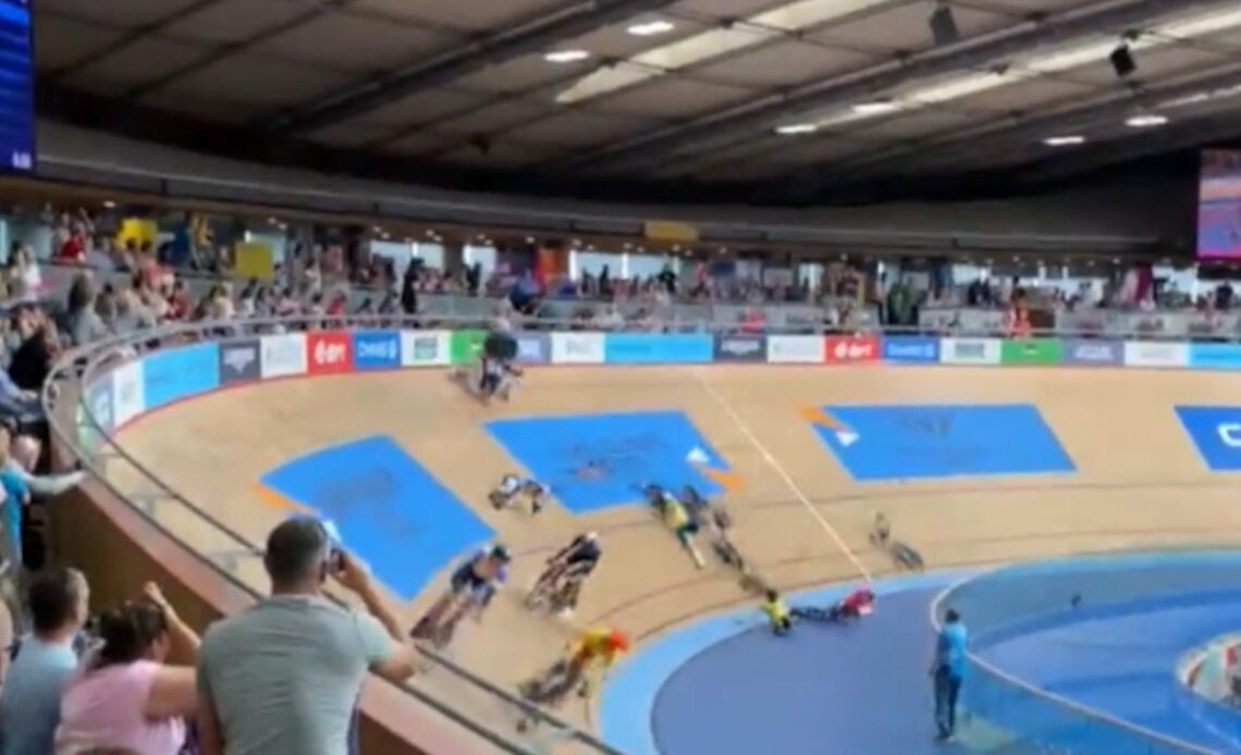 Do velodromes need higher barriers?