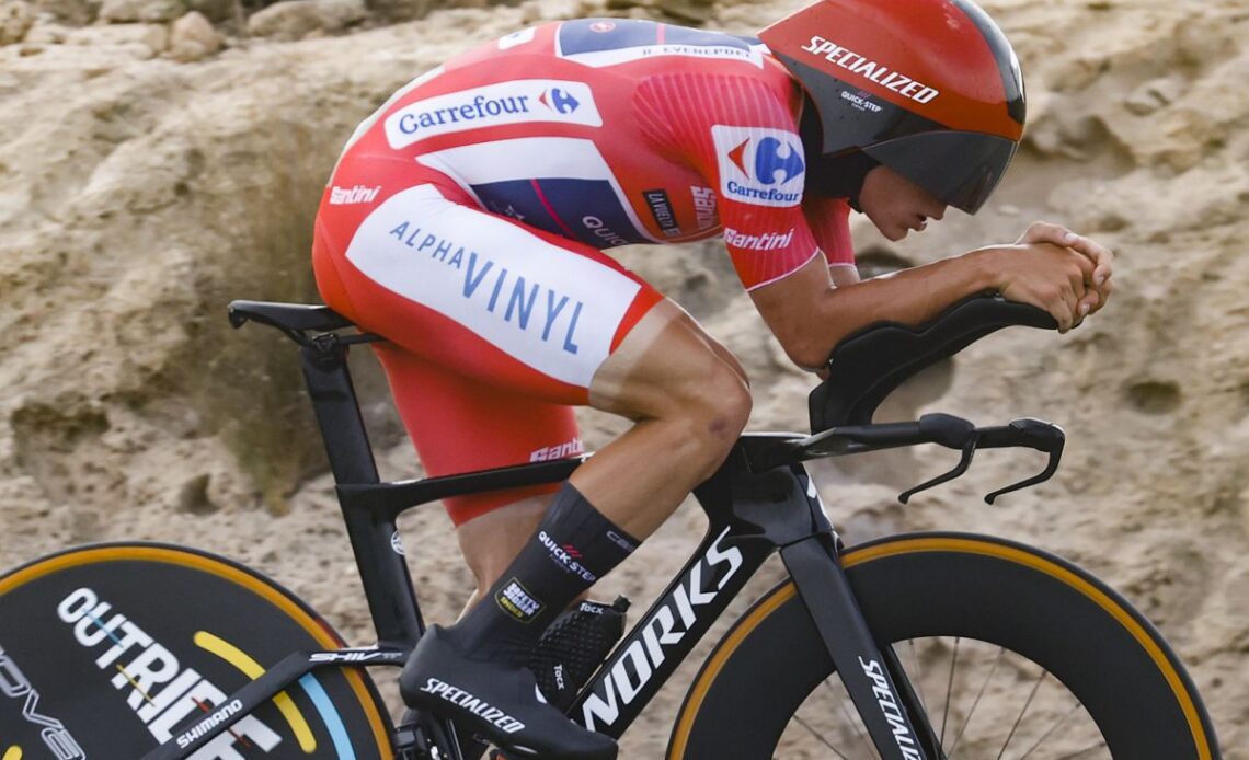 Evenepoel smashes stage 10 time trial to increase overall lead at Vuelta a España