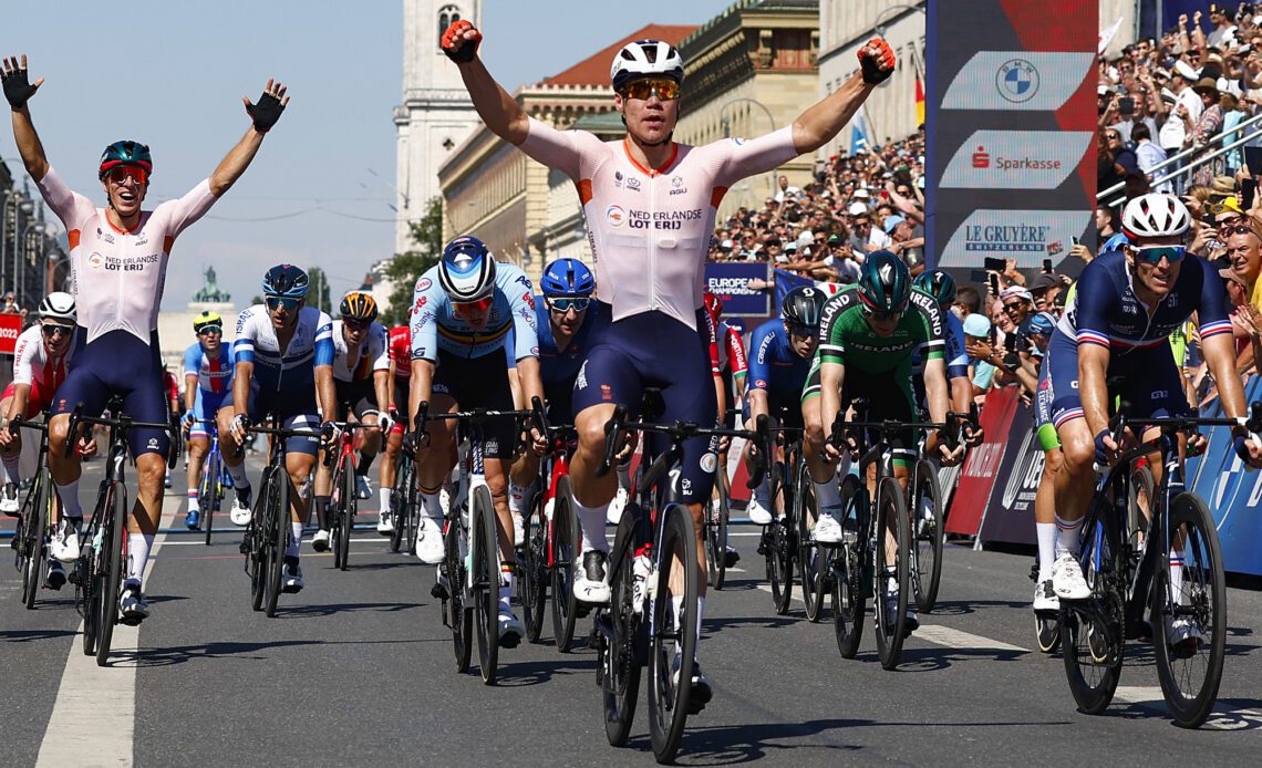 Fabio Jakobsen wins European Championships road race