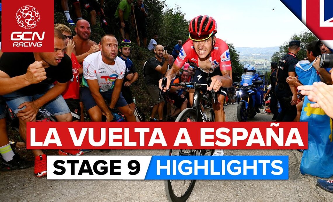 GC Race Erupts On Steep Final Climb | Vuelta A España 2022 Stage 9 Highlights