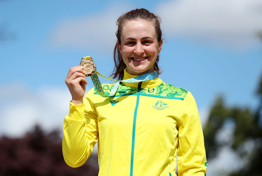 Grace Brown wins Commonwealth Games time trial title