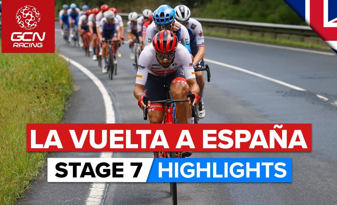 Huge Climb Provides Challenge For Sprinters!  | Vuelta A España 2022 Stage 7 Highlights