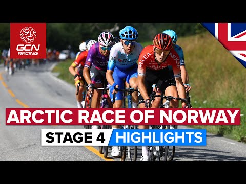 Incredible Solo Ride! | Arctic Race Of Norway 2022 Stage 4 Highlights