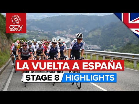 Into The Clouds Again On Tough Summit Finish! | Vuelta A España 2022 Stage 8 Highlights