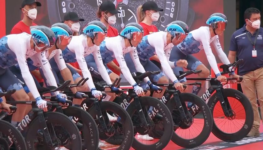 Jumbo-Visma speeds to victory in Vuelta a España's opening team time trial