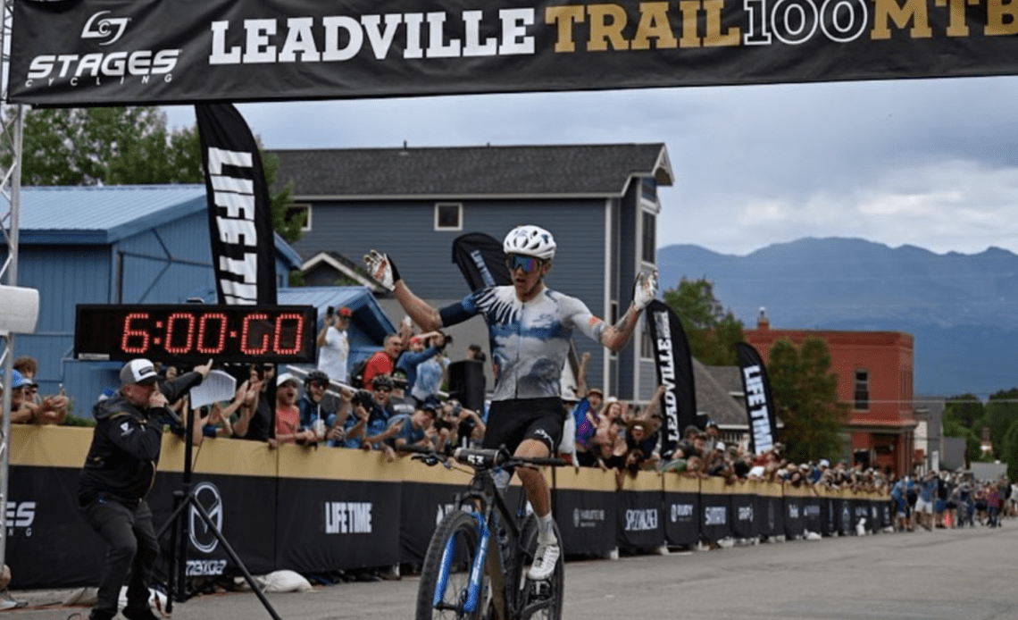 Keegan Swenson repeats at Leadville Trail 100 MTB