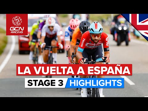 Longest And Flattest Stage Leads To Fast Finish! | Vuelta A España 2022 Stage 3 Highlights