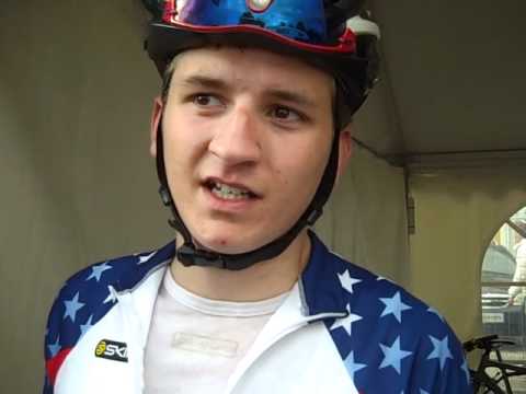 Matt Lipscomb describes the world championship junior men's road race.