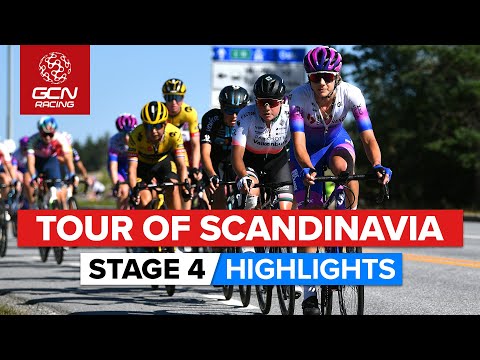 Nervous Racing As Break Fights For Victory!  | Tour Of Scandinavia 2022 Stage 4 Highlights