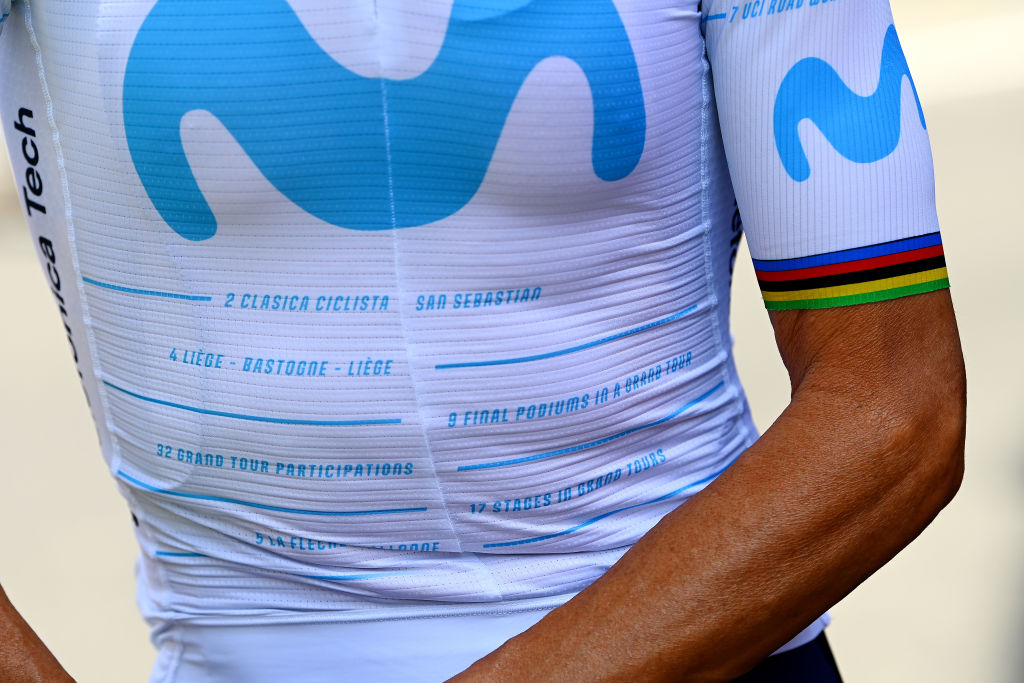 New kits on show at Vuelta a España as Movistar pay homage to Valverde