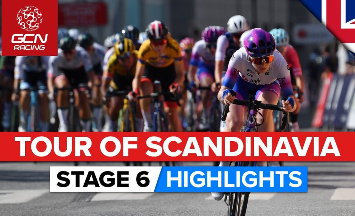 Punchy Finish Makes For Late Attacking! | Tour Of Scandinavia 2022 Stage 6 Highlights