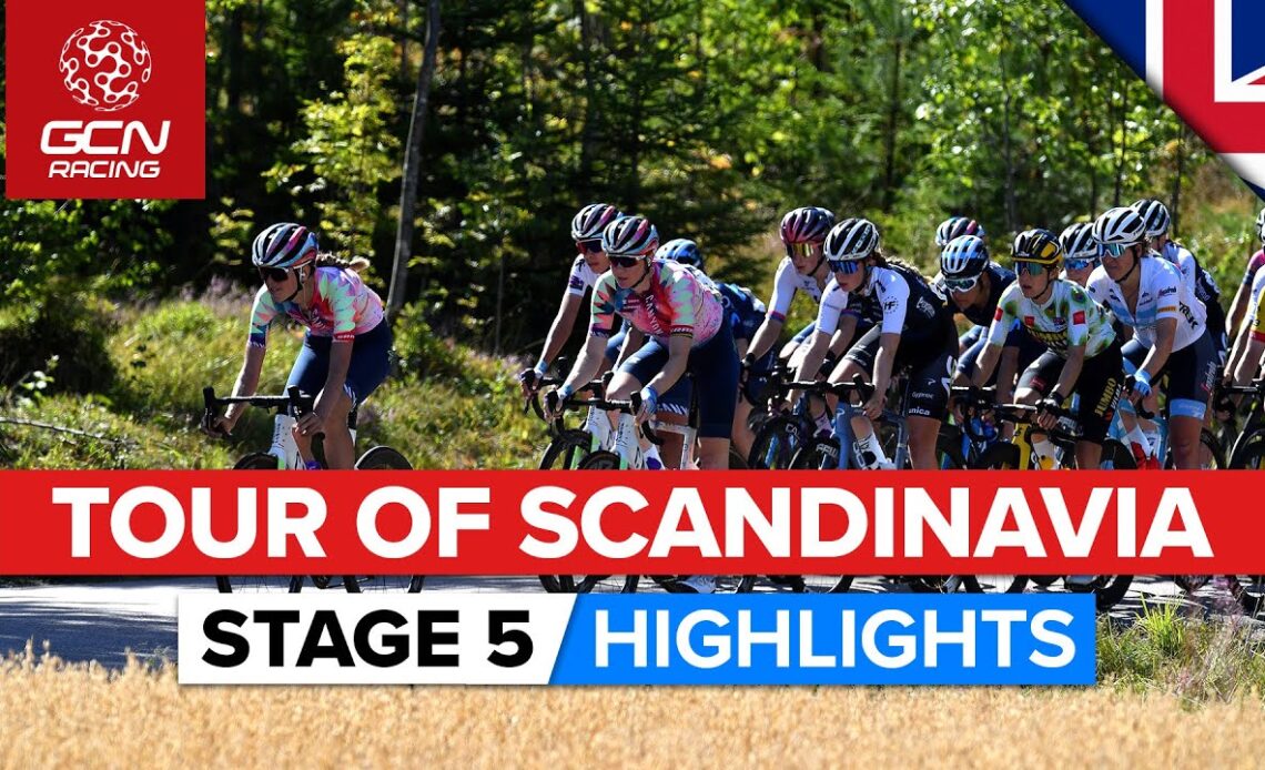 Race Blown Apart On Tough Summit Finish | Tour Of Scandinavia 2022 Stage 5 Highlights