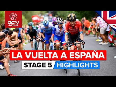 Riders Battle It Out In Bilbao | Vuelta A España 2022 Stage 5 Highlights