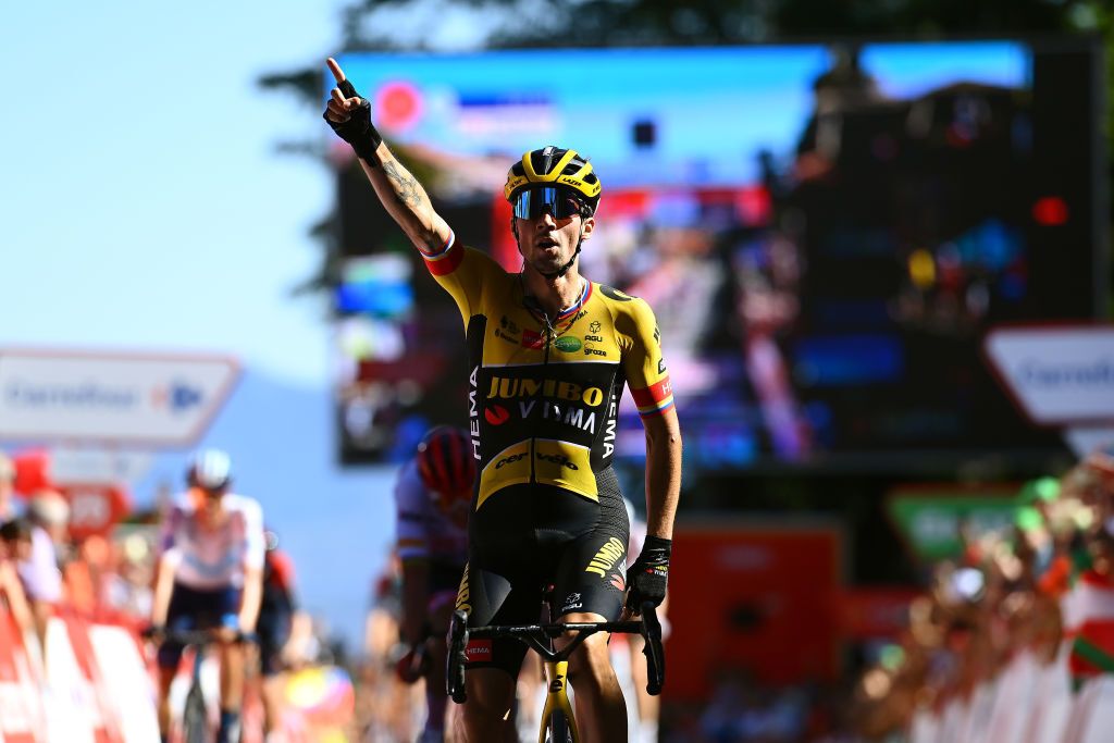 Roglic pulls ahead of Pedersen on uphill stage 4 finish at Vuelta a España