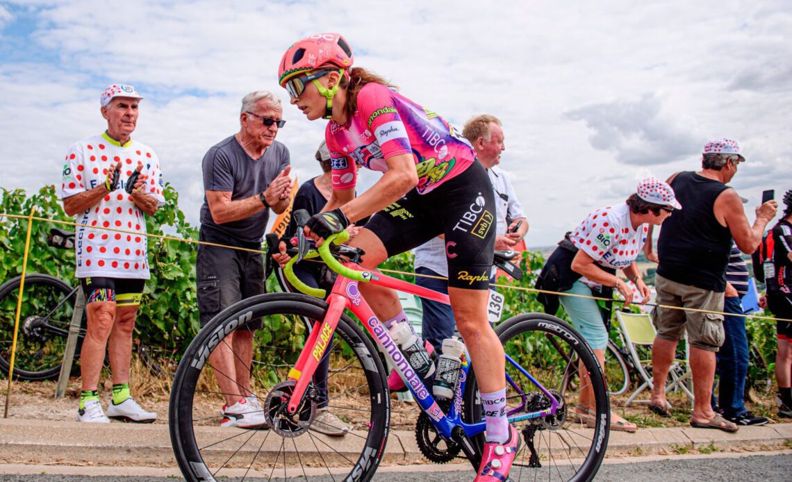 She was supposed to be a reserve rider, but Magdeleine Vallières Mill did the Tour de France Femmes and more