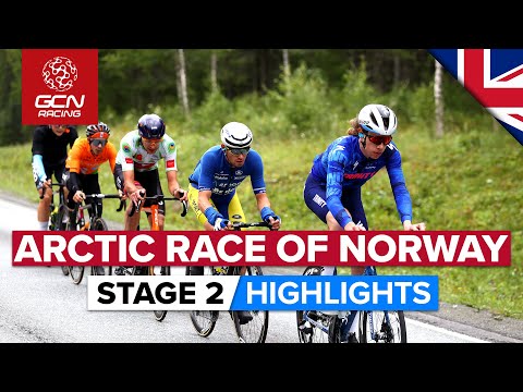Sprinters Escape Late Crash To Battle For Win | Arctic Race Of Norway 2022 Stage 2 Highlights