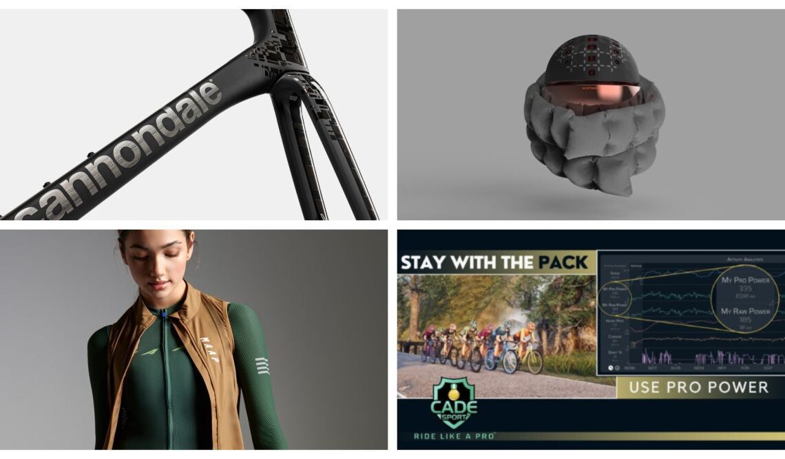 Tech round up: Cannondale SuperSix EVO Leichtbau LTD frameset, CADEsport virtual cycling game, MAAP's autumn road collection and the PLYO 3-D printed helmet