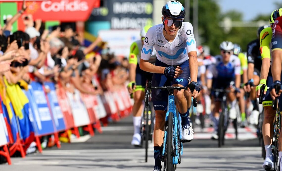 WATCH: Enric Mas confronts spectator calling him a 'moron' at Vuelta a España