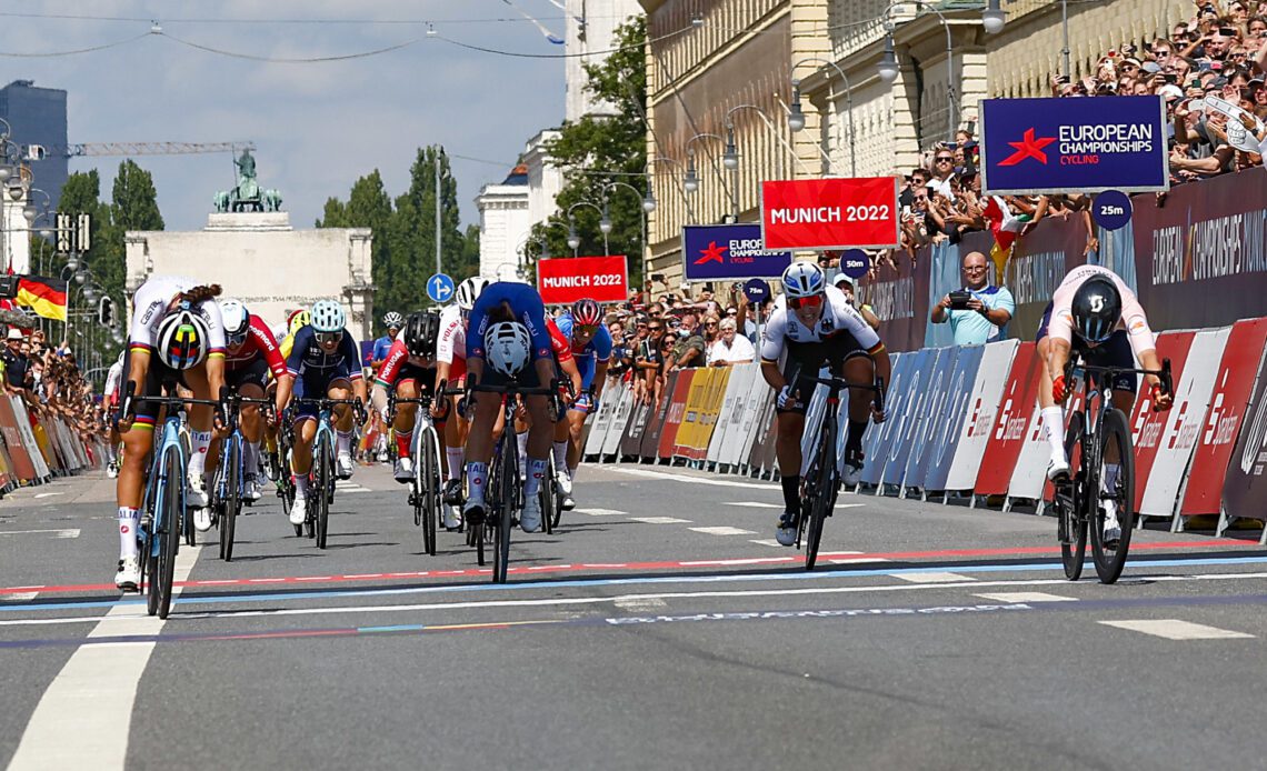 Wiebes beats Balsamo to win European Championships road race