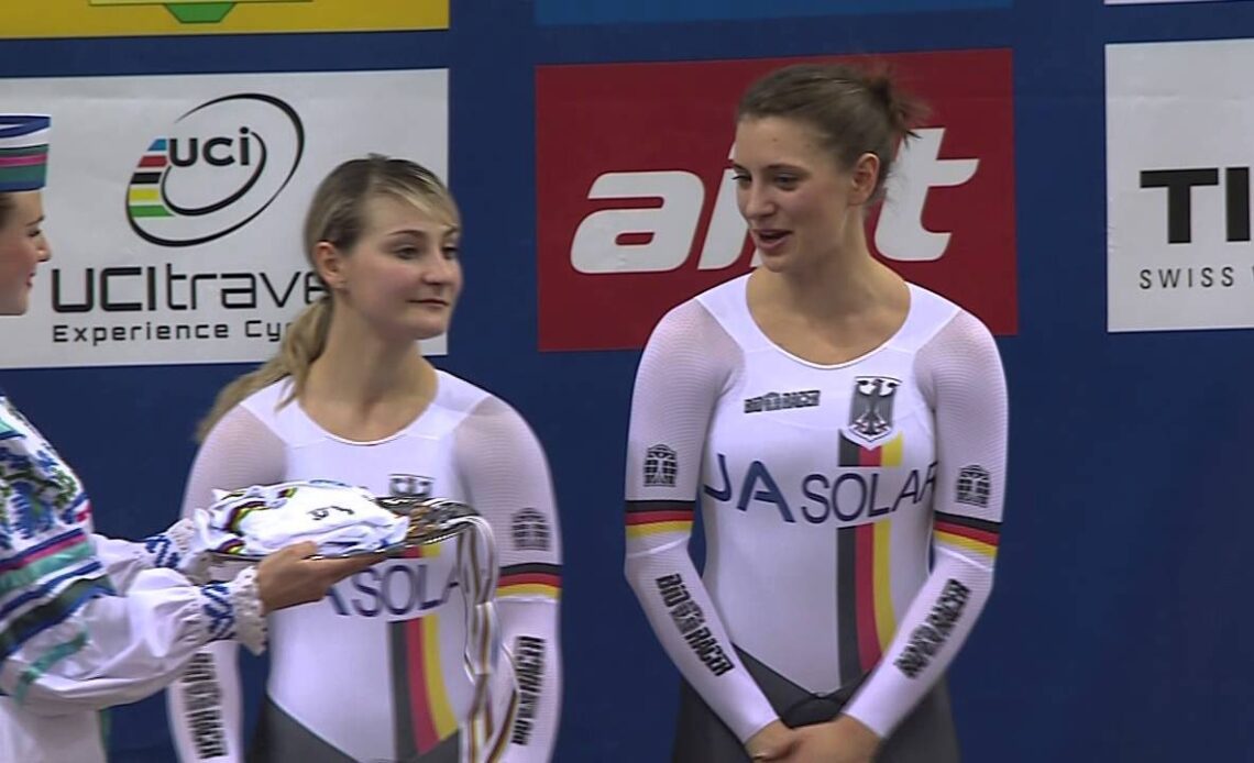Women's Team Sprint Medal Ceremony - 2013 UCI World Track Championships