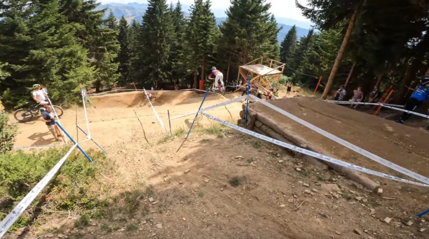 World champs DH course preview with Loic and Laurie