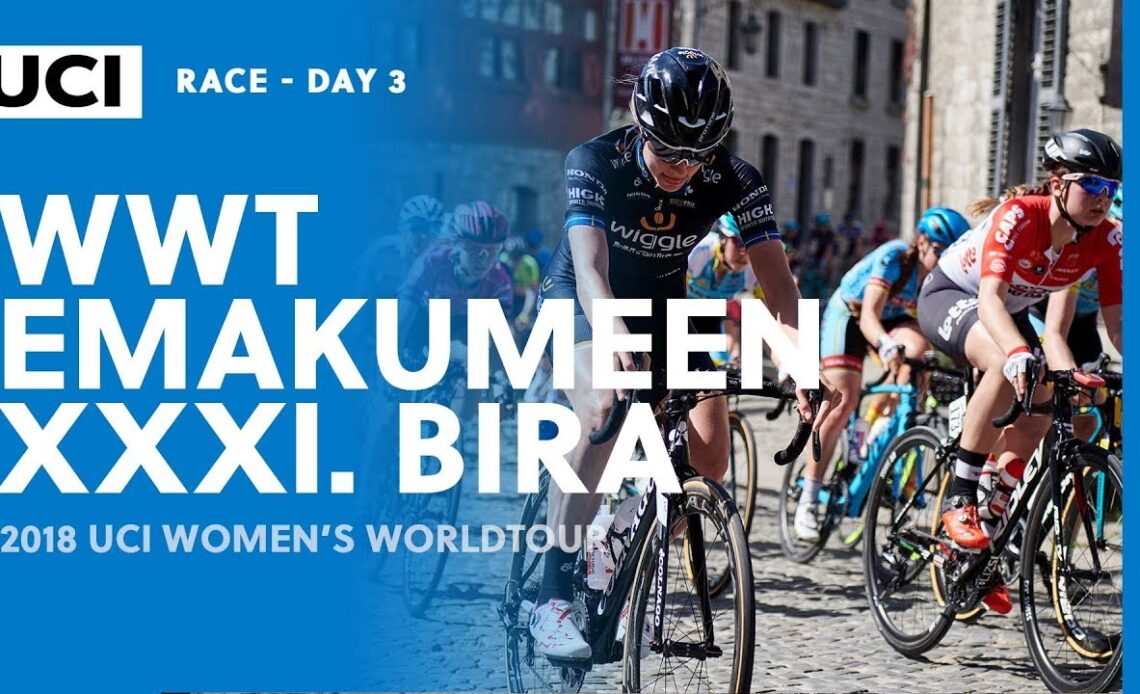 2018 UCI Women's WorldTour – Emakumeen Bira Stage 3 – Highlights