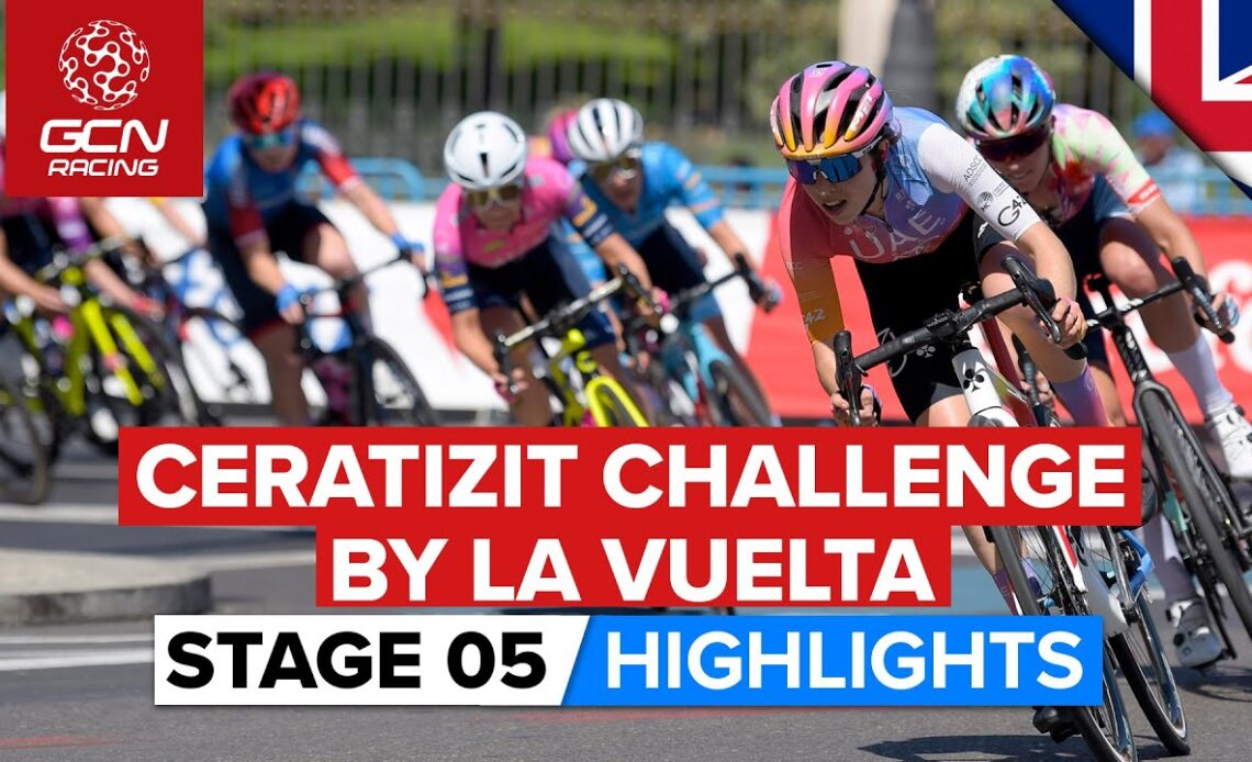 A Fast City Circuit To End In Madrid | Ceratizit Challenge By La Vuelta 2022 Stage 5 Highlights