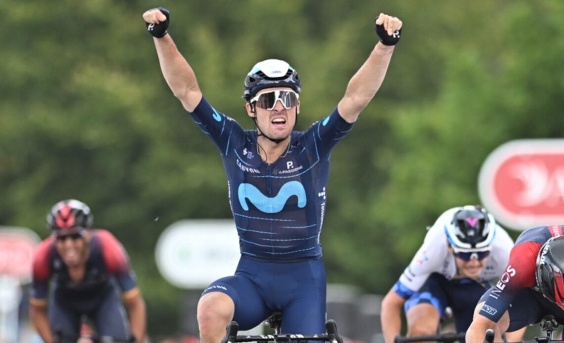 Benjamin Perry slips out of the lead at the Tour of Britain