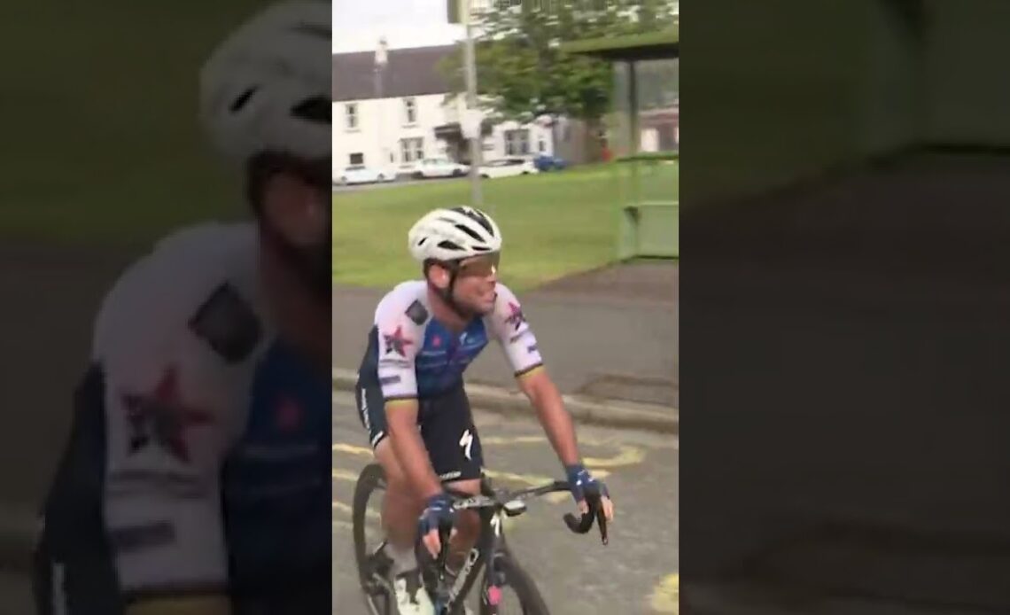 Cavendish Wins His Second National Road Race Title #shorts