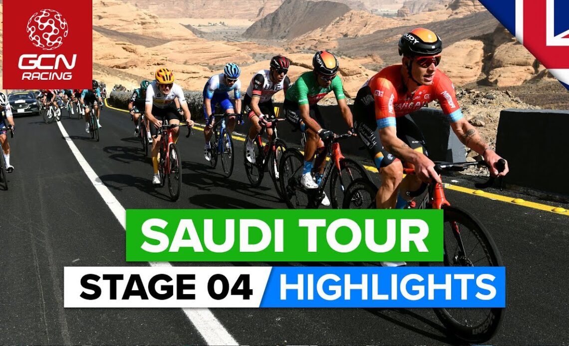 Decisive Showdown On 20% Climb | Saudi Tour 2022 Stage 4 Highlights