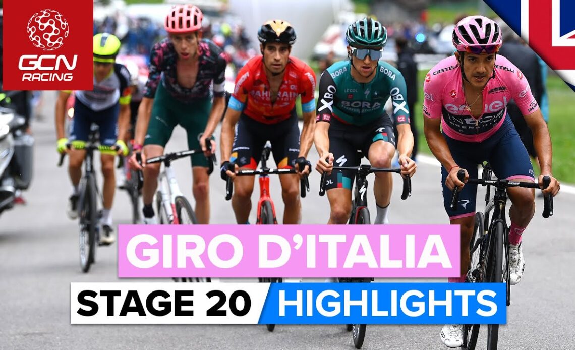 Drama In The High Mountains! | Giro D'Italia 2022 Stage 20 Highlights