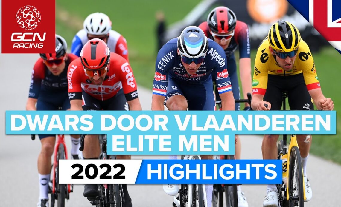 Epic Finale In Last Race Before De Ronde! | Dwars Door Vlaanderen 2022 Men's Highlights