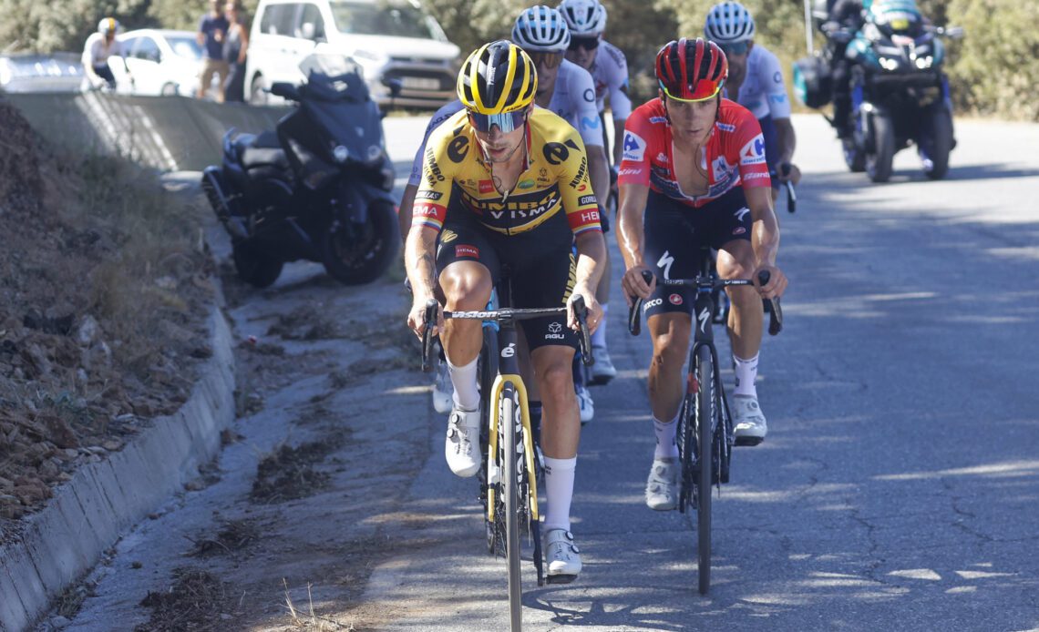 Evenepoel digs deep to defend lead atop Sierra Nevada at Vuelta a España