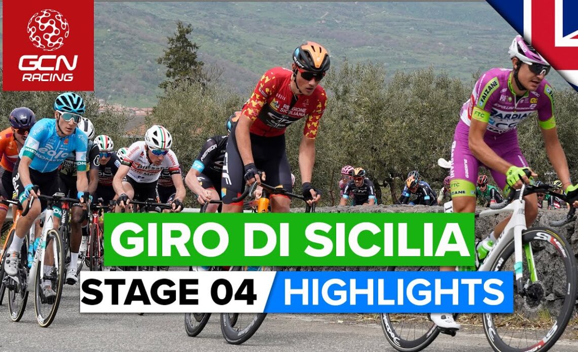 Final GC Decided On Mount Etna! | Tour Of Sicily 2022 Stage 4 Highlights