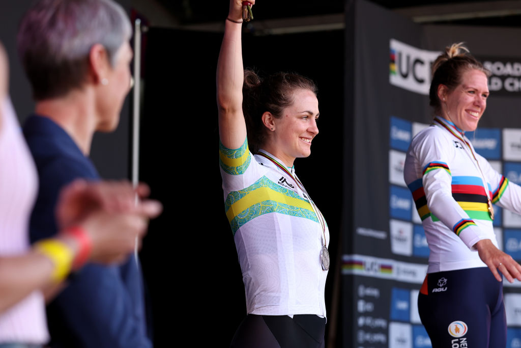 Grace Brown: Podium was the Worlds time trial goal, winning was the dream