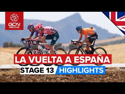 Long, Hot Day With A Steep Final Ramp! | Vuelta A España 2022 Stage 13 Highlights