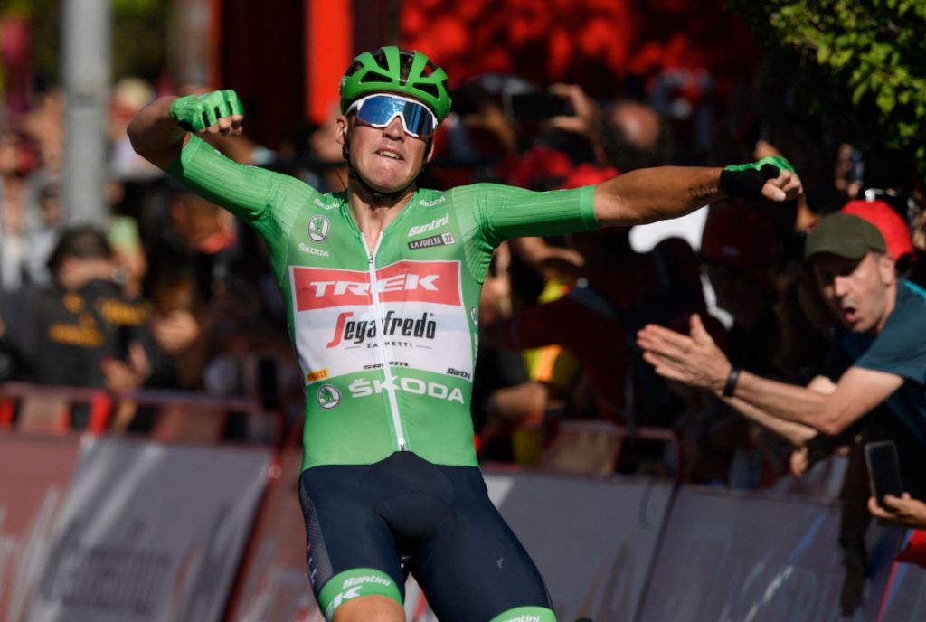 Mads Pedersen claims third victory on stage 19 at Vuelta a España