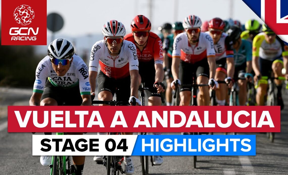 Race Ripped To Shreds From The Gun On Queen Stage | Vuelta A Andalucía 2022 Stage 4 Highlights