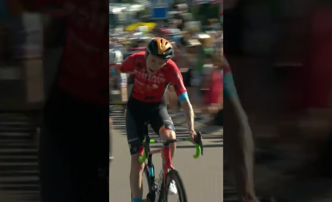 Surprise Victory At The Tour de Suisse #shorts