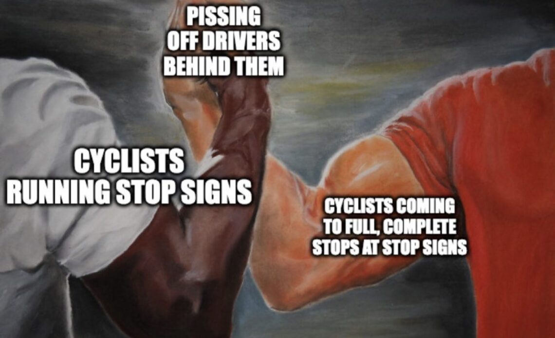 The “report cyclists in High Park” facebook group has been completely taken over by cyclists and it’s hilarious