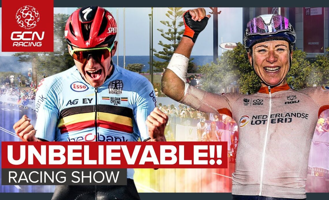 Van Vleuten Wins With Broken Elbow & Remco Does A Remco! | GCN Racing News Show