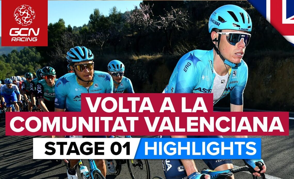 Volta A La Comunitat Valenciana 2022 | Stage 1 Highlights
