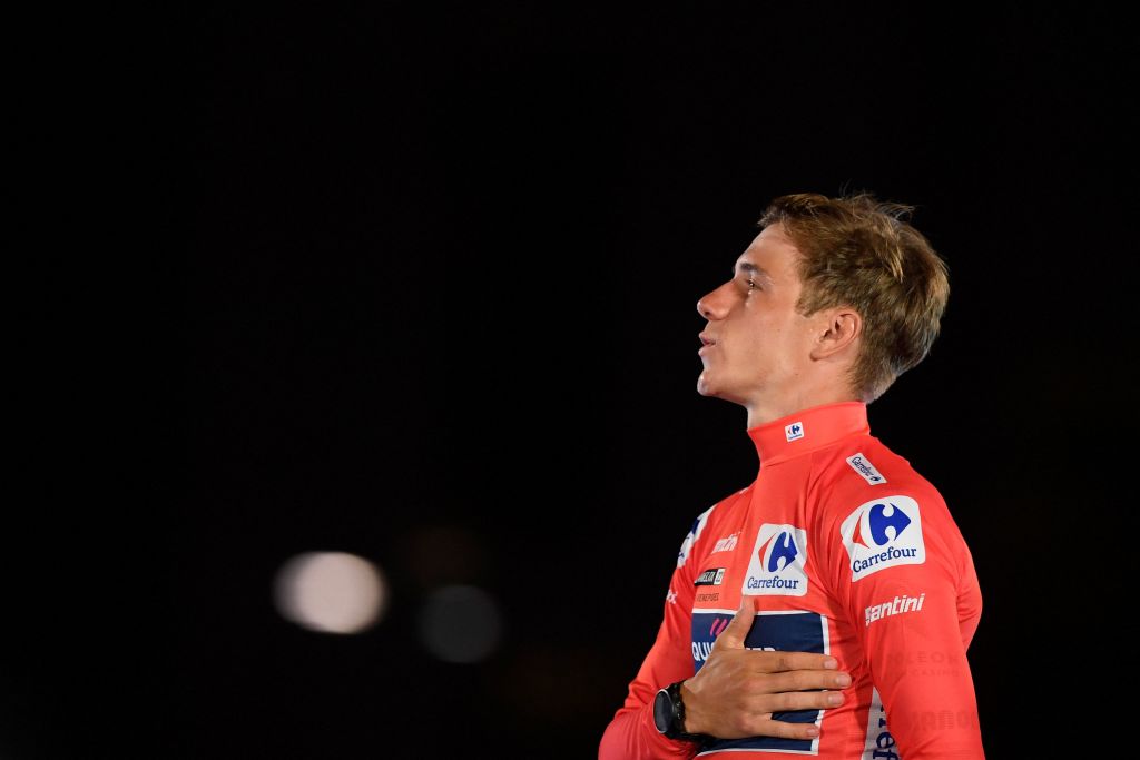 ‘History for my team, my country and myself’ - Evenepoel celebrates landmark Vuelta victory in Madrid