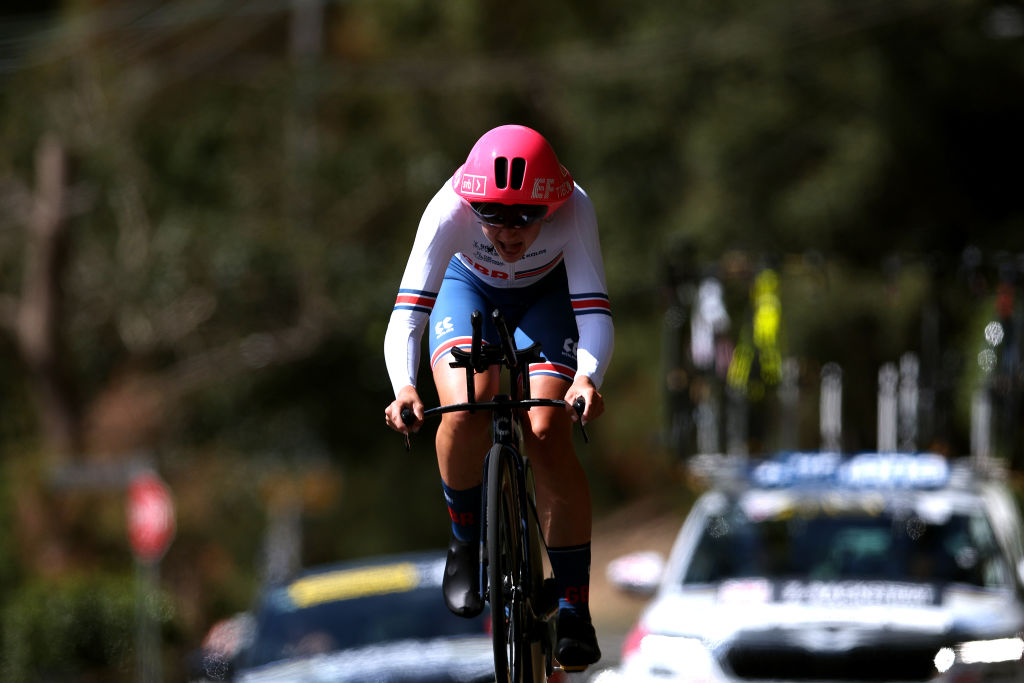 ‘I pulled it out of the bag’ - Zoe Backstedt delivers scorching Worlds junior time trial