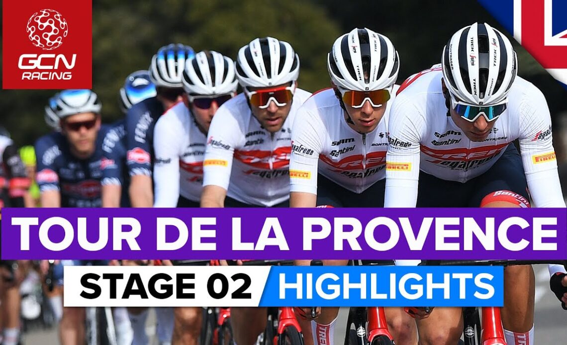 Contenders Battle In Punchy Stage! | Tour De La Provence 2022 Stage 2 Highlights